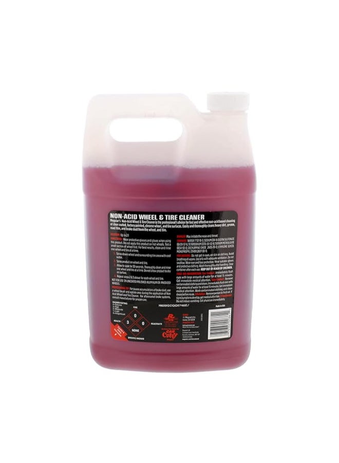 Meguiar's Quick Cleaning Easy To Use Non-Acid Wheel and Tire Cleaner Burgundy 3.79 Liter D14301 - Image 3